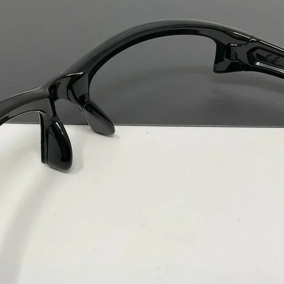 Oakley Quarter Jacket OO9200-01 Sunglasses Black Half Wrap Frame NoLenses
